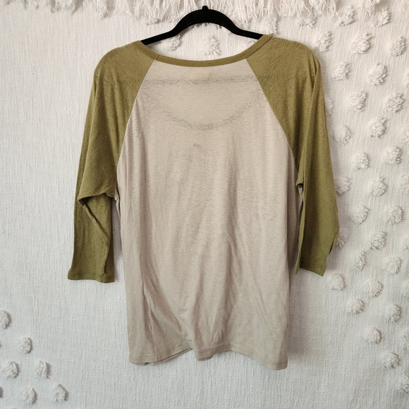 Obey Retro Hawk Ringer Tee Shirt - Picture 2 of 6